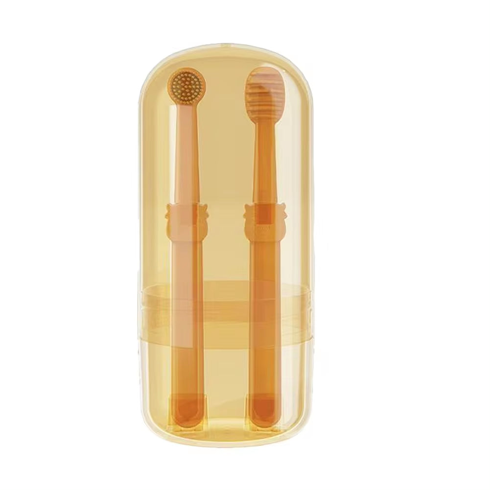 Soft Silicone Toothbrush & Tongue Sper for Dogs and Cats