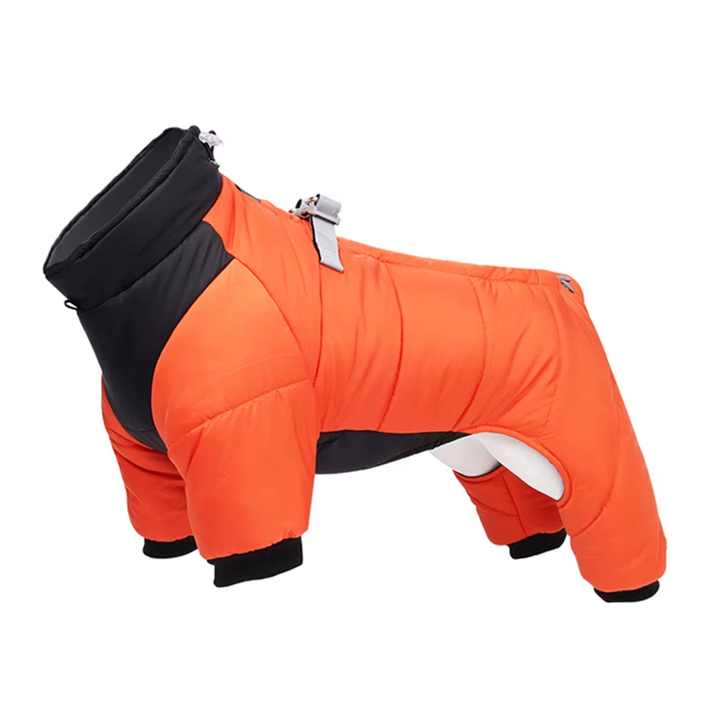 WeatherPaws Pro Coat – Waterproof Winter Warmth with Built-In D-Ring for Small & Medium Dogs